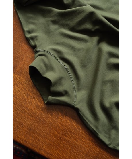 Olde Homesteader INTERLOCK MIL MOCK NECK LONG SLEEVE