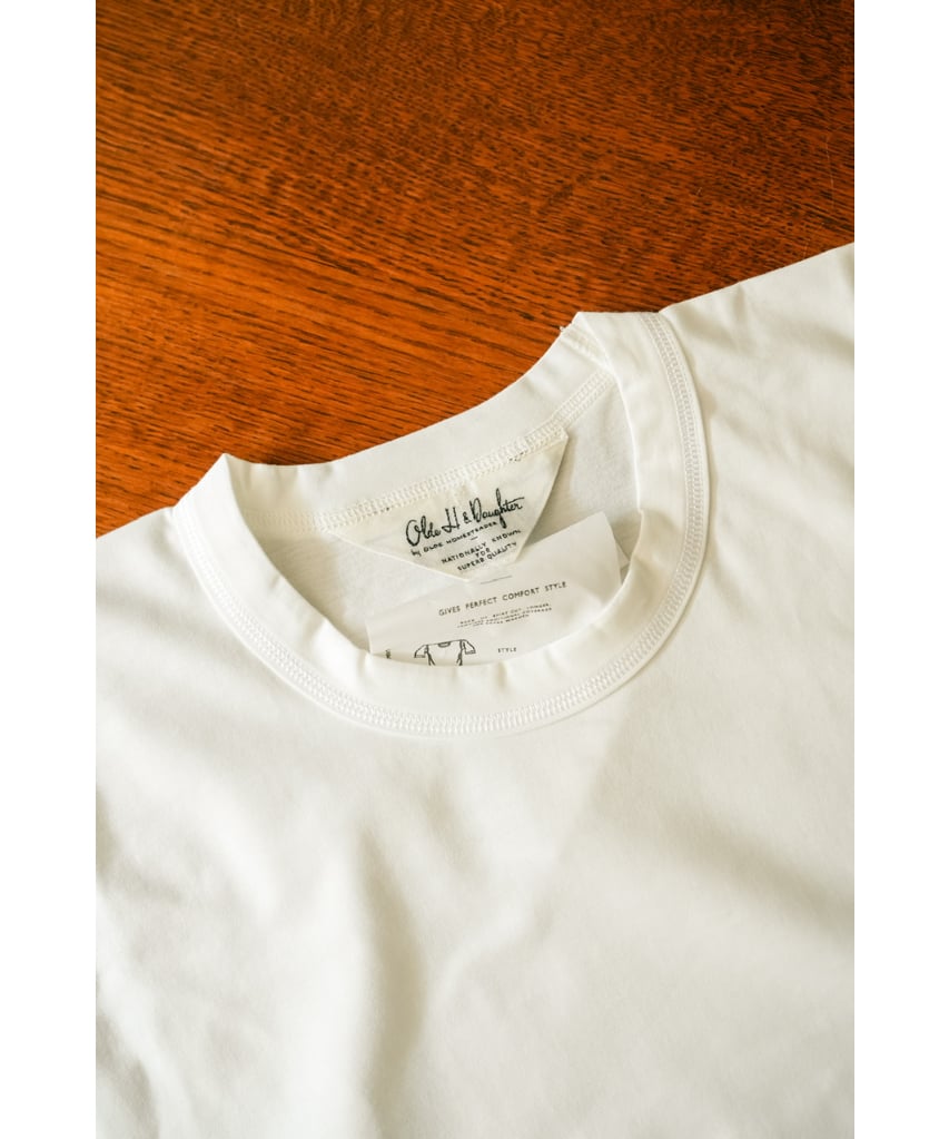 Olde H&Daughter Ex.SUVIN COTTON PLAIN STITCH S/