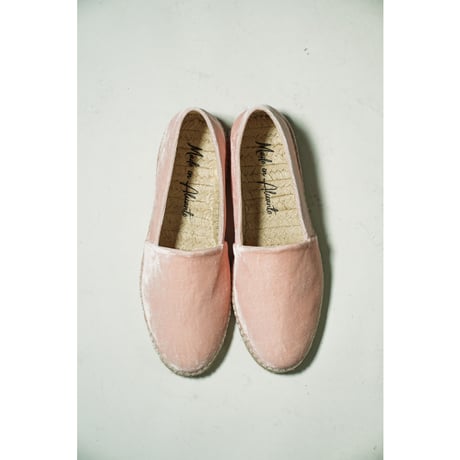 MADE IN ALICANTE VELVET ESPADRILLES