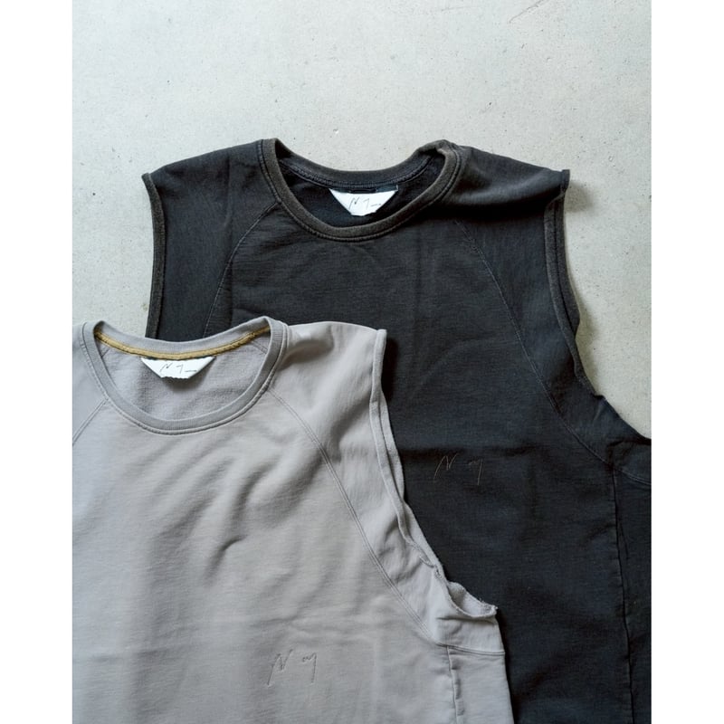 ANCELLM FADED SLEEVELESS T-SHIRT | MusterWerk