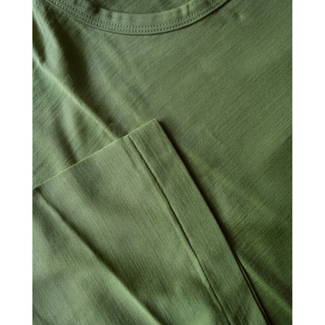 MAATEE&SONS Ex. WASHABLE SILK TENJIKU LOOSE TEE