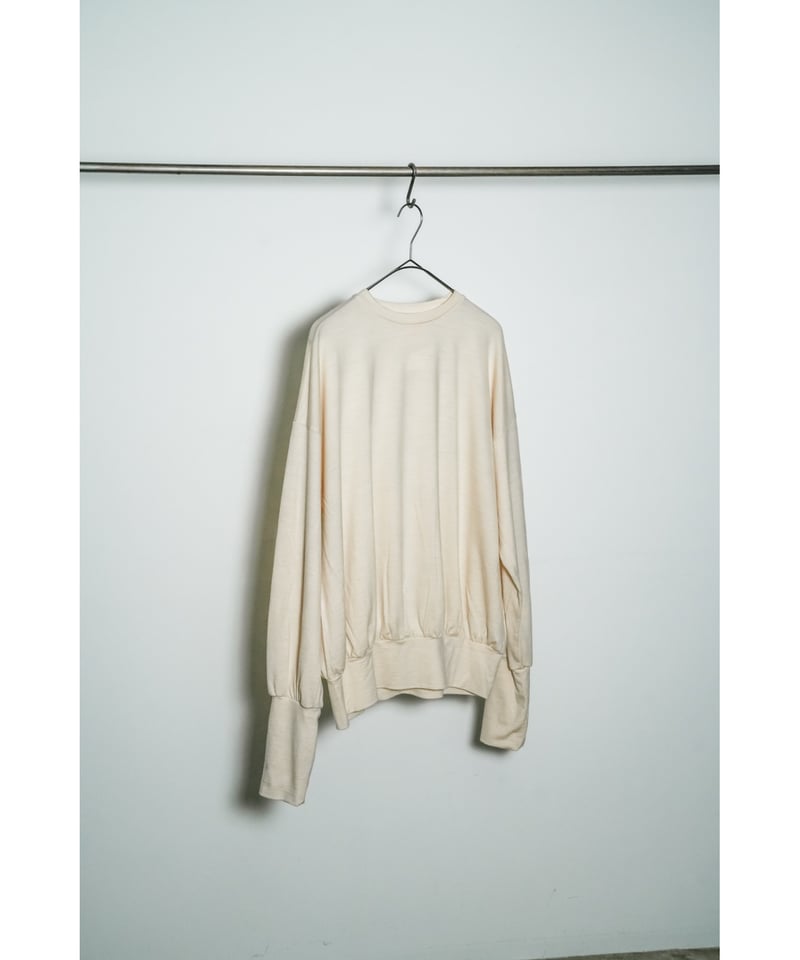 トップス barbell object s bo top (loose) / ecru barbell object / s bo top - loose(ECRU)通販サイト - 京都