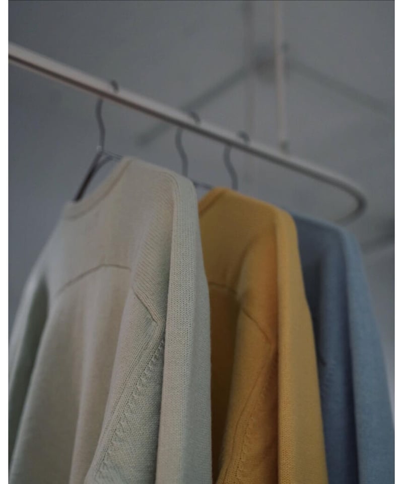 MAATEE&SONS ド度詰めCASHMERE V/N SWEATER | MusterWerk