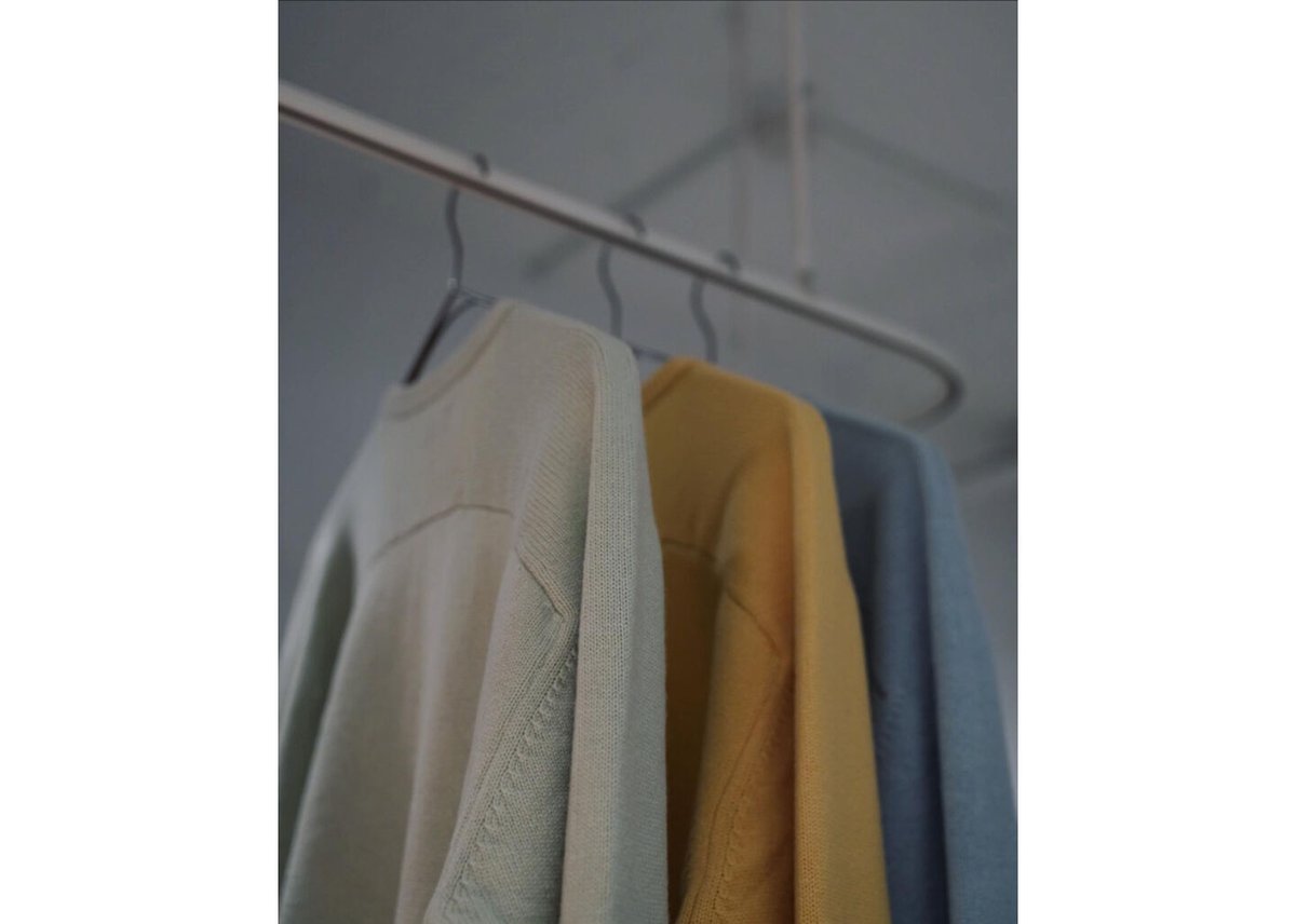 MAATEE&SONS ド度詰めCASHMERE V/N SWEATER | MusterWerk