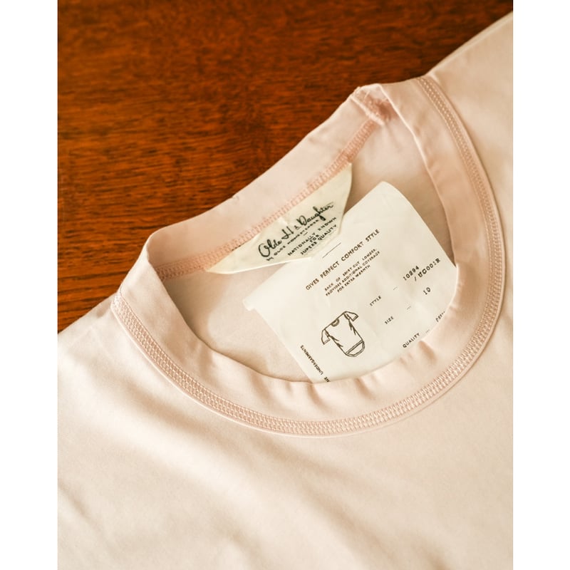 トップス Olde H&Daughter SUVINCOTTONPLAINSTITCH Olde H&Daughter Ex.SUVIN COTTON PLAIN STITCH S/