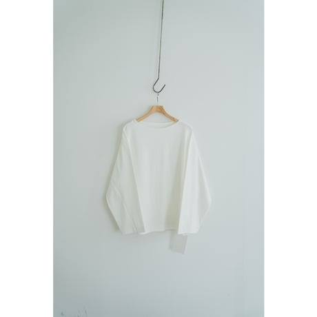 nonnotte Ex. "Hard Twist Balance Jersey" Oversized Basque Long Sleeve