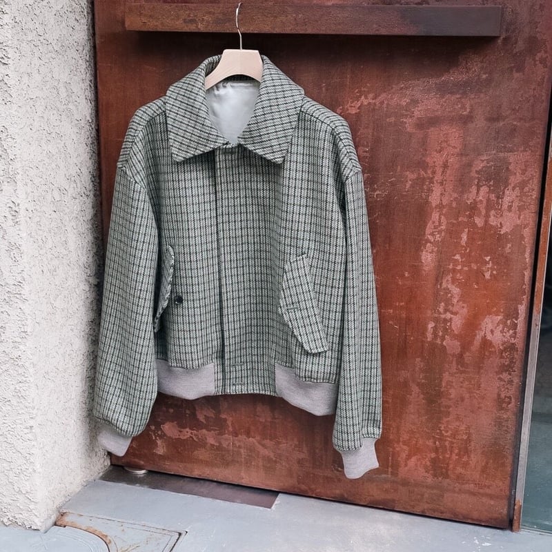 The CLASIK FOX BROTHERS TWEED RIB HARRINGTON |