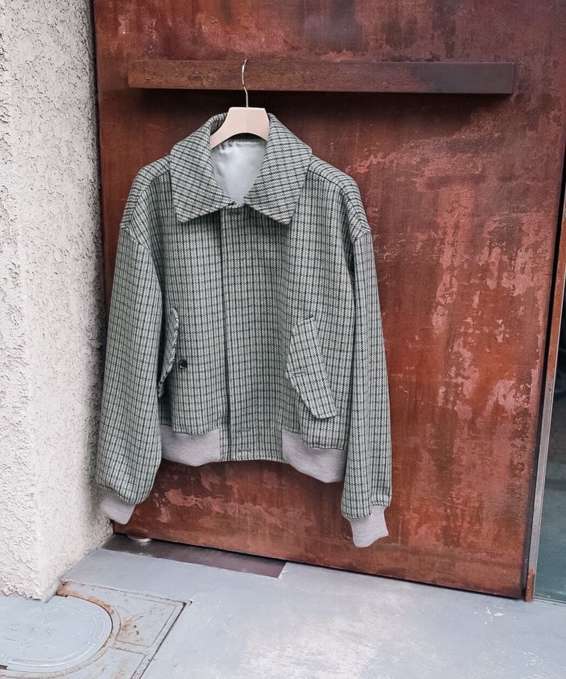 The CLASIK FOX BROTHERS TWEED RIB HARRINGTON |