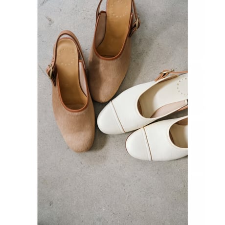 Post Production Ex. Hair Calf Face Sandal
