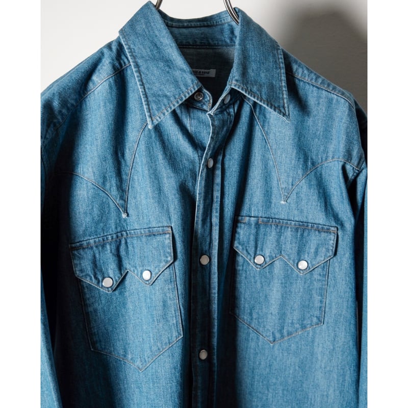 MAATEE&SONS 24SS チグハグ WESTERNシャツ 2 MAATEE&SONS 24SS チグハグ WESTERN ウエスタンシャツ 2