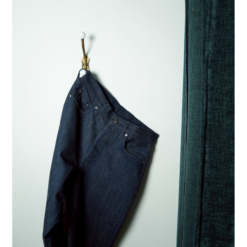 The CLASIK SOFT CASHMERE DENIM CLASSIC TROUSER