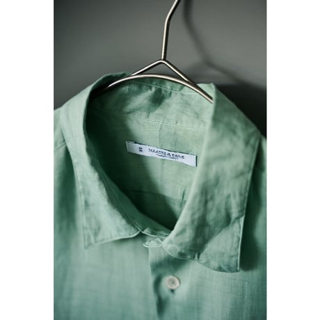 MAATEE&SONS SHORT PONIT RAMIE SHIRTS