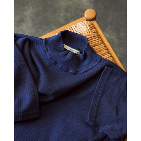 Olde Homesteader Ex.EXTRA COTTON RIB MOCK NECK S/S