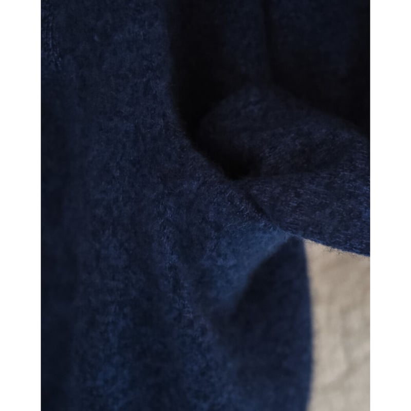 MAATEE&SONS Ex. CASHMERE SHAGGY 2 N/B CARDIGAN