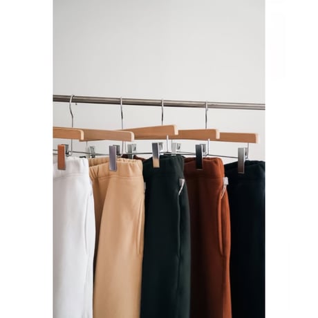MEDIUM SPORTSWEAR WARMUP PANTS "HARD LOOPBACK"