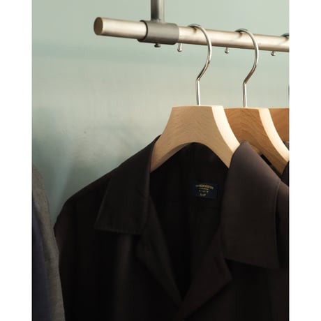 MAATEE&SONS Ex. "H"WOOL OPEN COLLAR SHIRTS