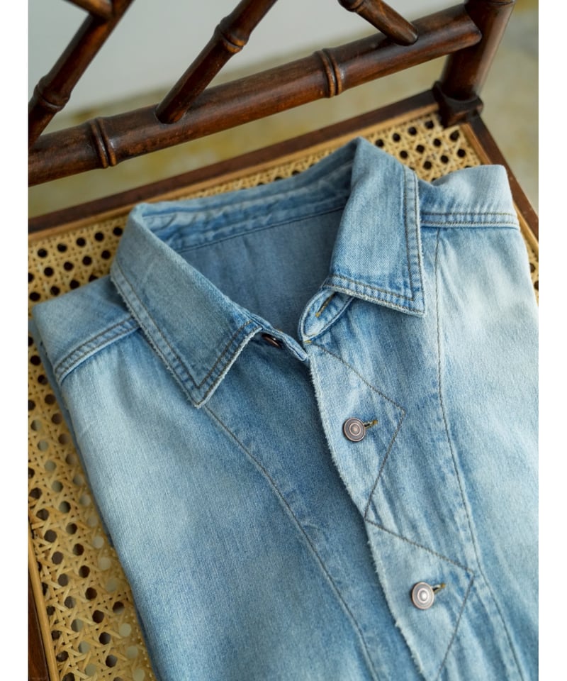 MAATEE&SONS DENIM SHIRTS COVERALL サイズ1 MAATEE&SONS DENIM SHIRTS COVERALL | MusterWerk