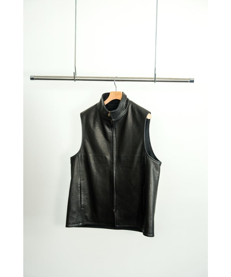 MAATEE&SONS 24AW カシミヤリバーベスト Black 2 24AW MAATEE&SONS