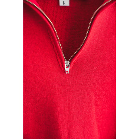slopeslow  Cotton/Linen Light French terry Half Zip