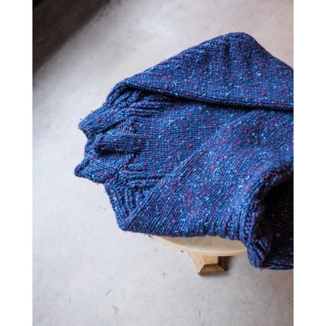 MAATEE&SONS W/Ca/Ny NEP HIGH NECK SWEATER