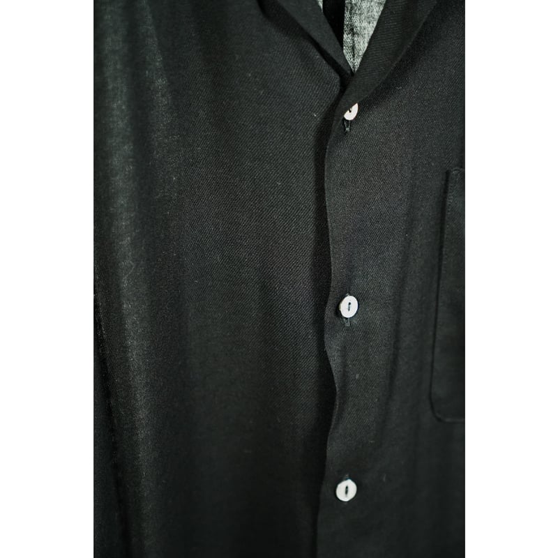 MAATEE&SONS OPEN COLLAR SHIRTS SILKRAYON | Must