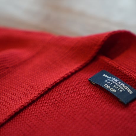 MAATEE&SONS Ex. ひょっとこ N/B CARDIGAN