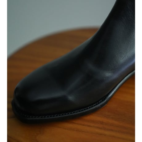 Post Production Side Zip Boots "Italian calf"