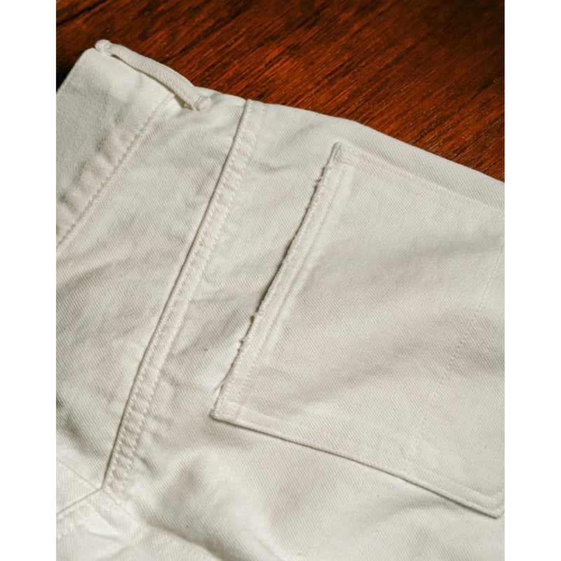 ANCELLM Ex. DAMAGE DENIM STRAIGHT 5P PANTS | Mu