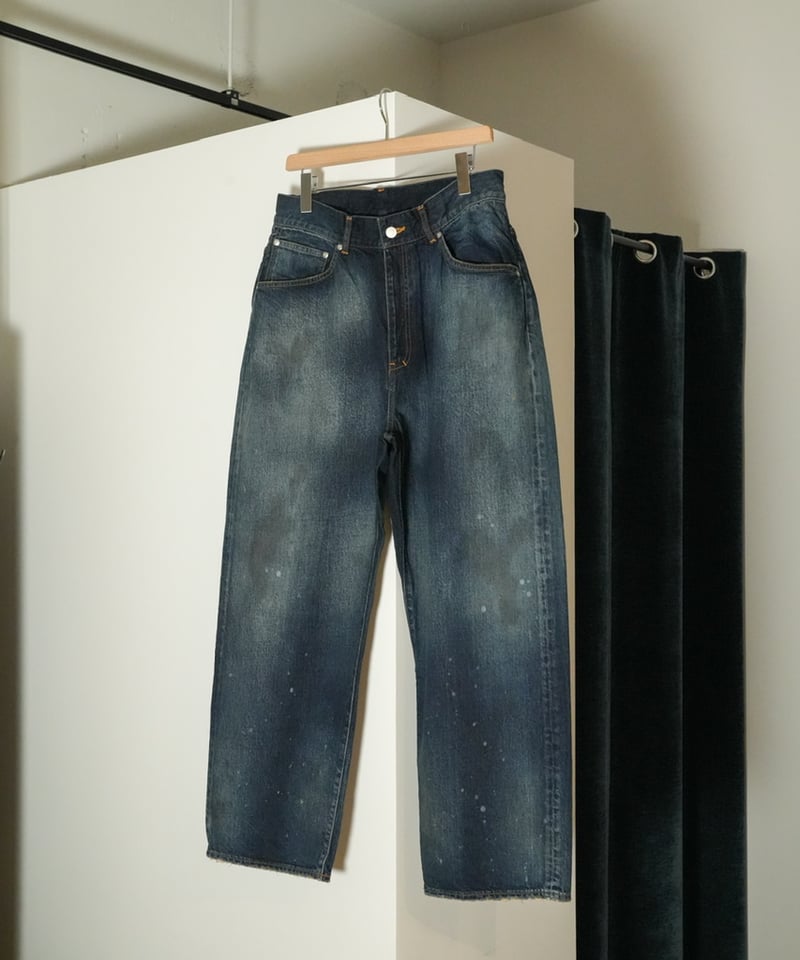 ANCELLM AGING TAPERED 5P DENIM PANTS | MusterWerk ANCELLM AGING TAPERED 5P DENIM PANTS | MusterWerk