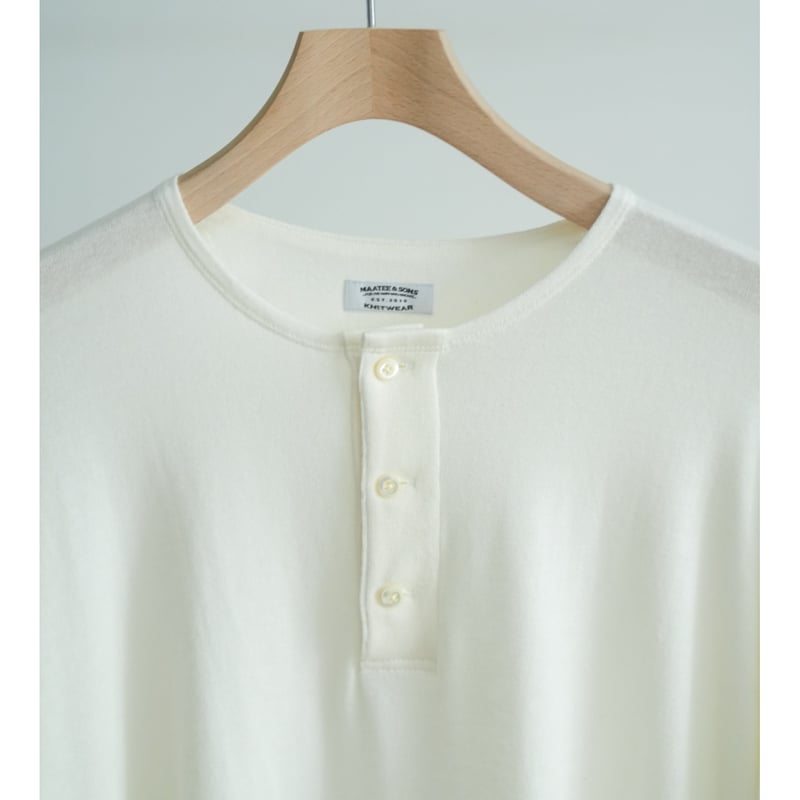 MAATEE&SONS L/S HENRY NECK TEE | MusterWerk