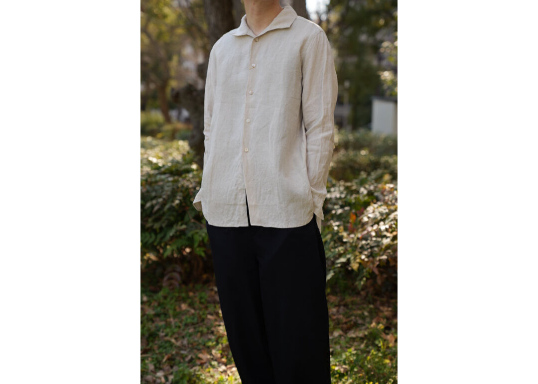 Aquellos Ojos Verdes muster werk別注 Aquellos Ojos Verdes Ex. Top dressed Linen Cla