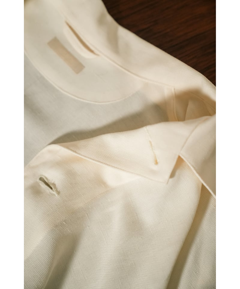 ジャケット・アウター ULTERIOR 25ss TA/L MESH SH-COVERALL ECRU ULTERIOR - TA/L MESH SH-COVERALL | COELACANTH アルテリア