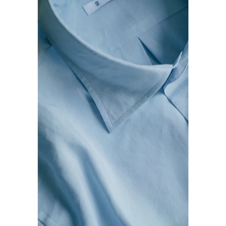 MAATEE&SONS SEMI WIDE SPREAD SHIRTS "極HEMPSILK"