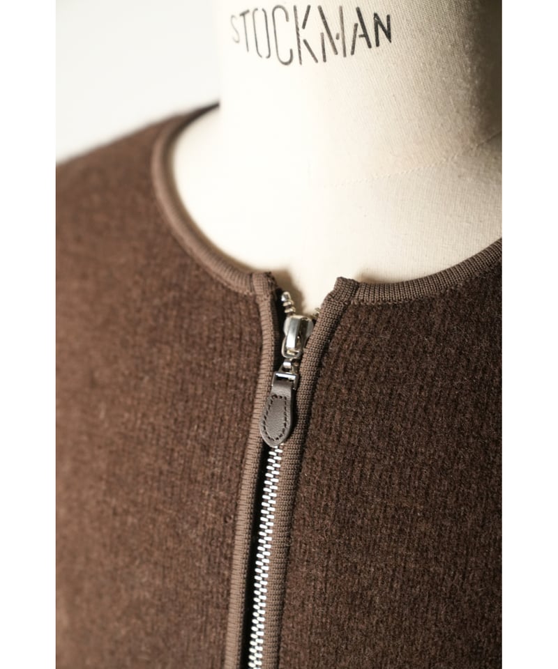 WALENODE innocent YAK Zip up vest | MusterWerk WALENODE innocent YAK Zip up vest | MusterWerk