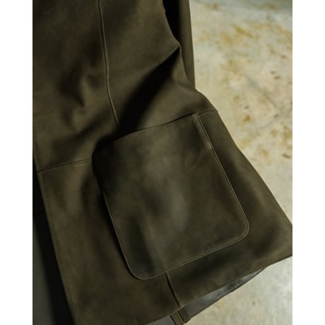 RAKINES Entrefino lamb leather - Collar less jacket