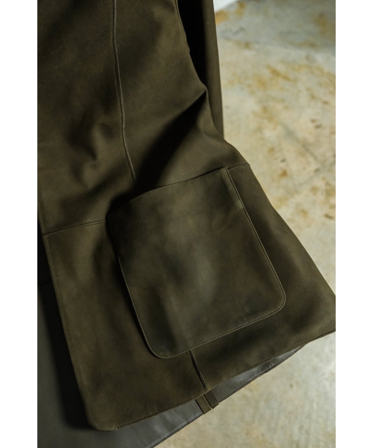 【最終値下げ】RAKINES ENTREFINO LAMB LEATHER RAKINES Entrefino lamb leather - Collar less ja