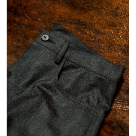 nonnotte "Shadow Herringbone" 5 Pockets Trousers