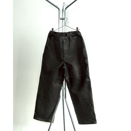 ULTERIOR  Ex. LEATHER TRACK PANTS
