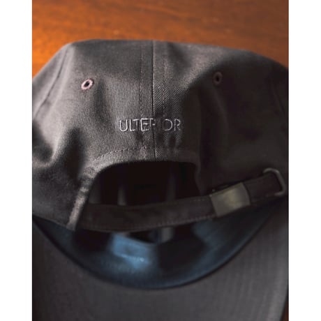 ULTERIOR  WASHED VINTAGE TWILL 6 PANELED CAP