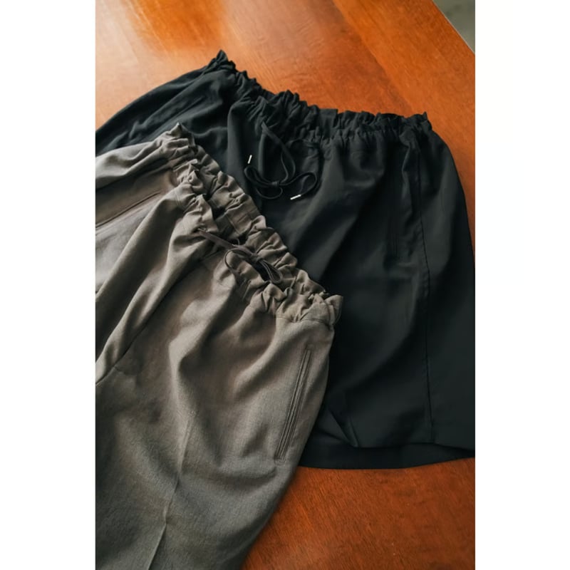 RAINMAKER Ex. SHANTUNG DOUGI SHORTS | MusterWerk