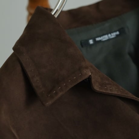 MAATEE&SONS SUEDE SHIRTS JACKET