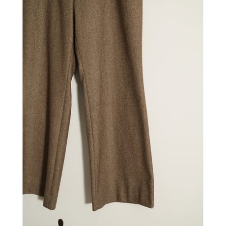 MAATEE&SONS FLARE-3 "WOOL HERRINGBONE"