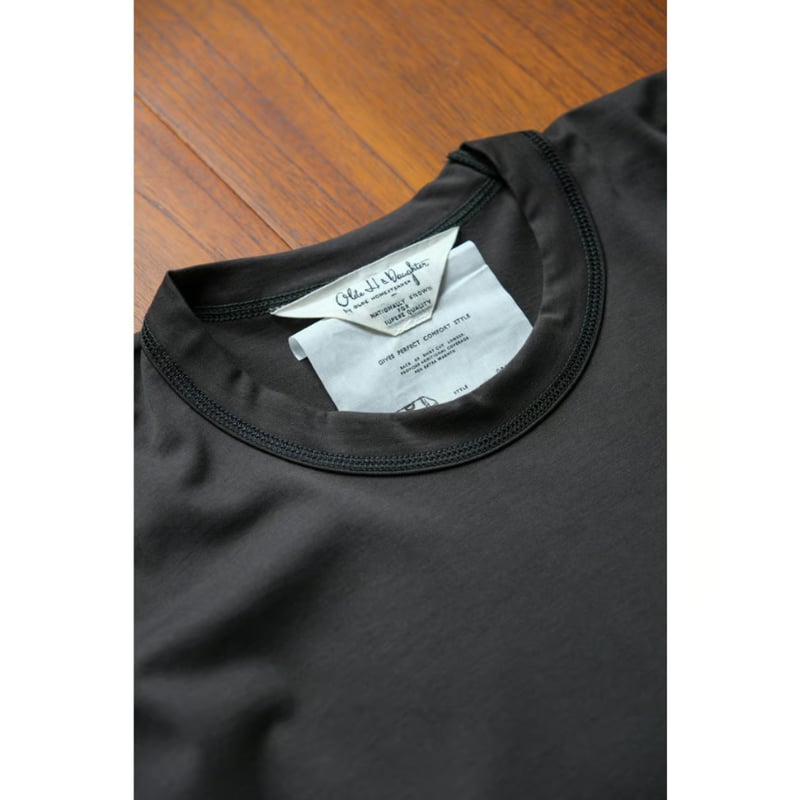 Olde H&Daughter Ex.SUVIN COTTON PLAIN STITCH L/