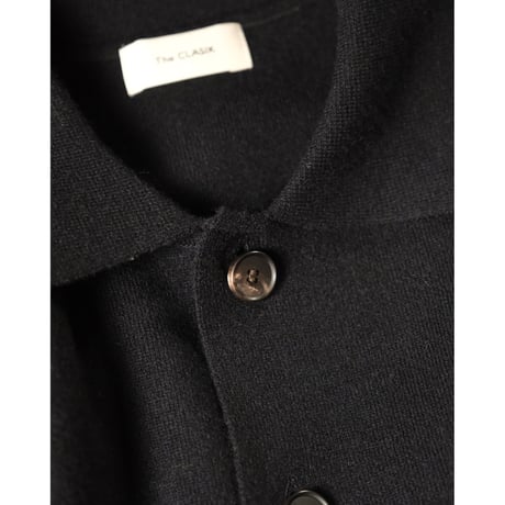 The CLASIK MILLED FINE WOOL SHIRT CARDIGAN