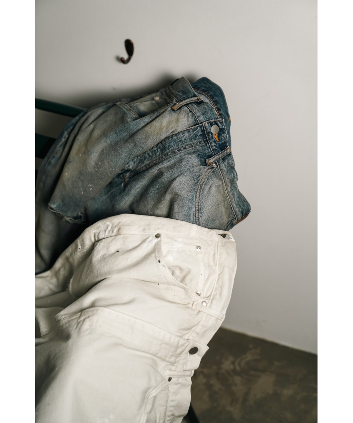 ANCELLM / DAMAGE WIDE 5P DENIM PANTS  参考定価：38,000+tax SIZE:3 ANCELLM DAMAGE WIDE 5P DENIM PANTS | MusterWerk