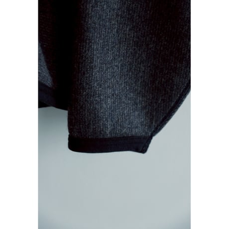 YE OLDE & NEW MAN "RANDONNEUR" WOOL FLEECE V NECK LINER CARDIGAN