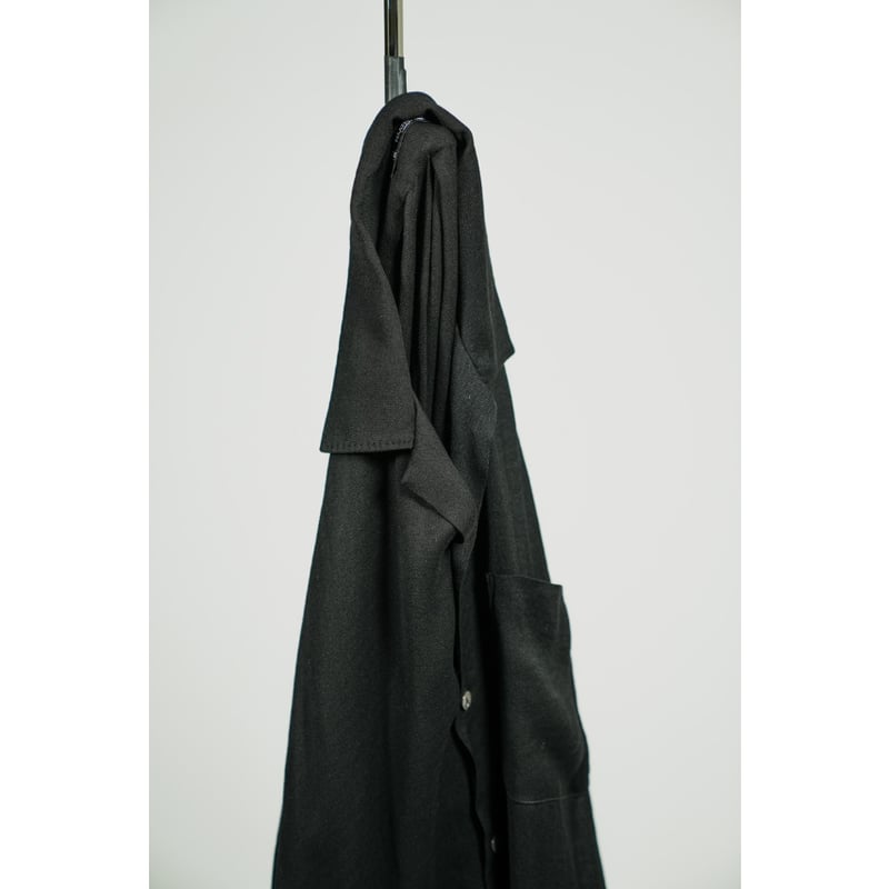 MAATEE&SONS OPEN COLLAR SHIRTS SILKRAYON | Must