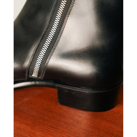 Post Production Side Zip Boots "Italian calf"