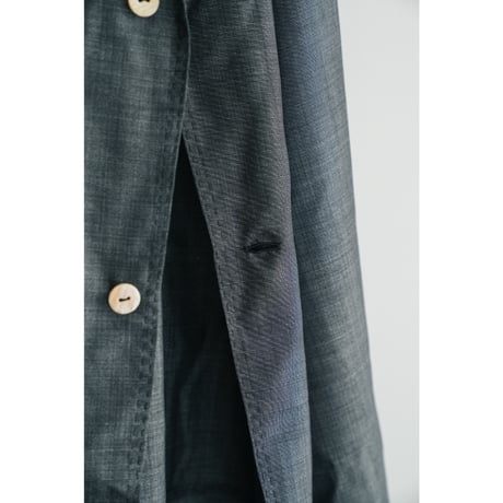 MAATEE&SONS  "H"WOOL/SILK 折って折ってSHIRTS JACKET HAND