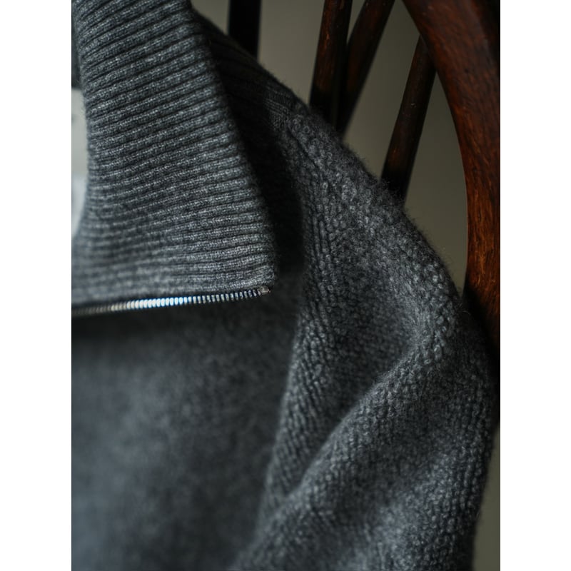 Olde H & Daughter BABY CASHMERE BOA TRACK JACKE